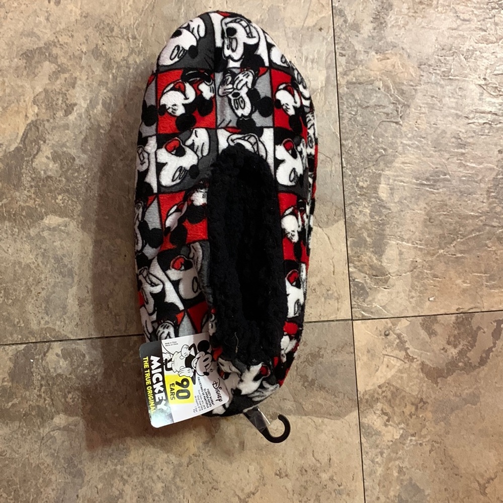 Mickey Mouse slippers, size M-L, never been worn